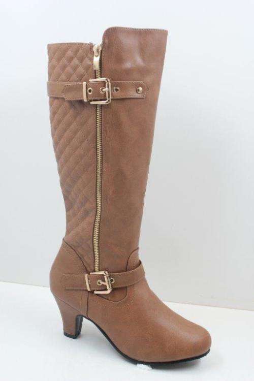TopModa Women¿s Quilted Long Boot Union-3