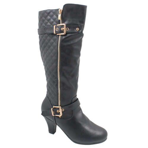 TopModa Women¿s Quilted Long Boot Union-3
