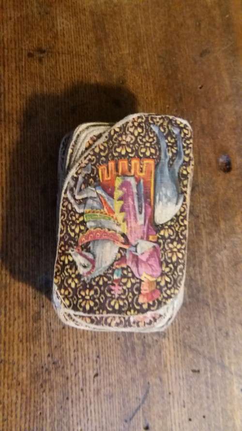 Leather Playing Cards Holder.