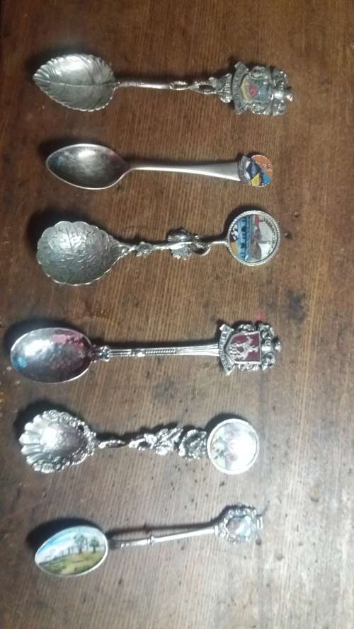 6 beautiful teaspoons South West Africa