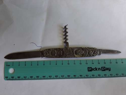 Historical kruger and DeWet knife