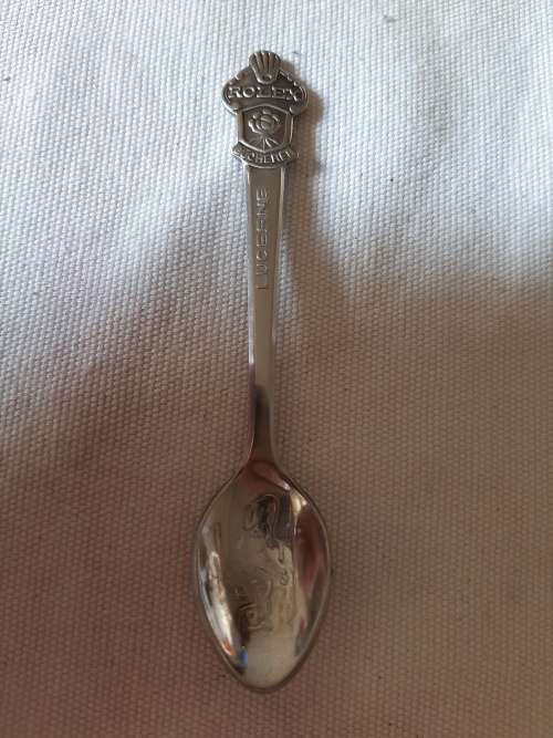 Rolex silver spoons ( silver plate)
