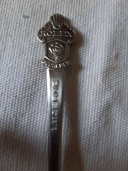 Rolex silver spoons ( silver plate)