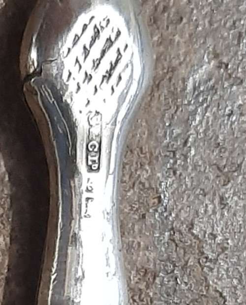 sterling silver handled hallmark manicure items