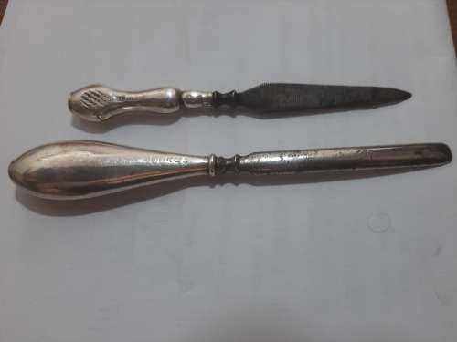 sterling silver handled hallmark manicure items