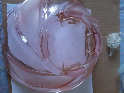 Stunning glass bowl