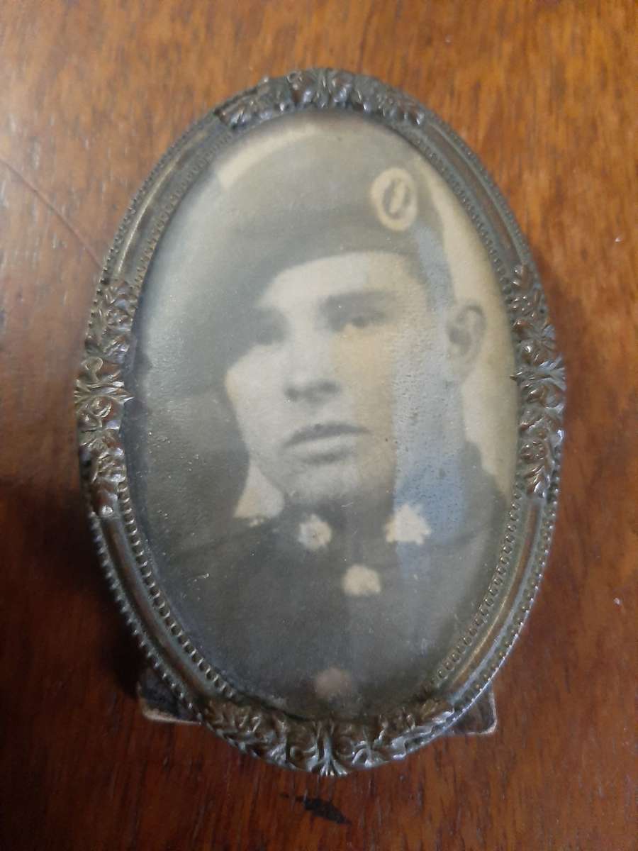WWI (Unknown South African Soldier)  picture in frame