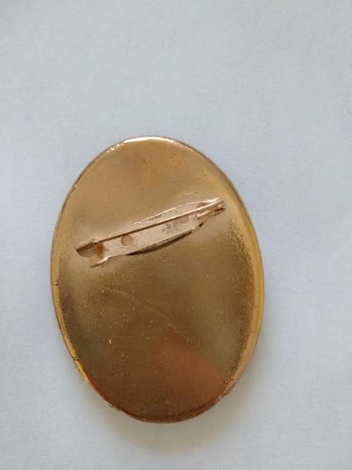 Vintage style painting brooch/Beautiful brooch/Stylish fashion brooch/Special brooch/ Brooch