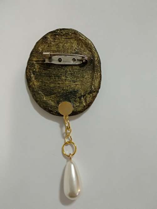Handmade vintage style brooch/Beautiful elegant brooch/Fashion brooch/Special/Unique brooch
