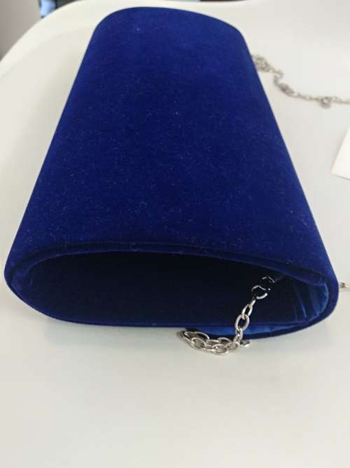 Dark blue suede handbag/Beautiful elegant handbag/Stylish fashion handbag/Handbag/Ladies handbag