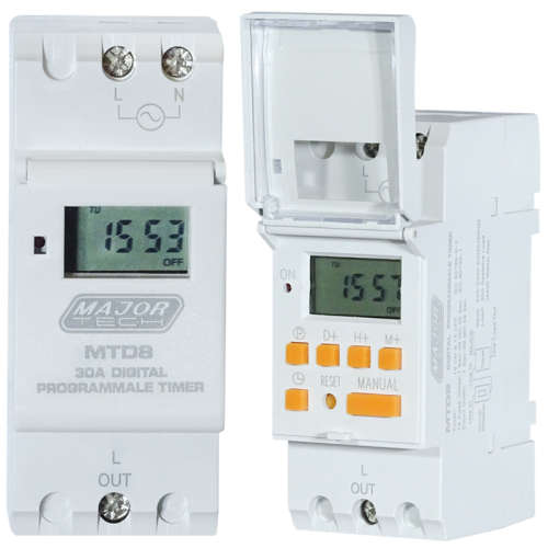 Major Tech Digital Programmable Timer (MTD8)
