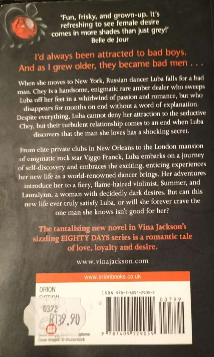 Eighty Days Amber by Vina Jackson (Paperback)