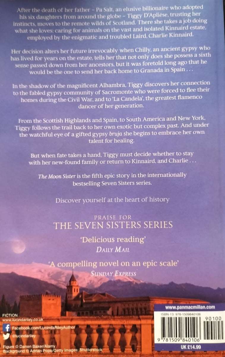 The Moon Sister by Lucinda Riley (Paperback)