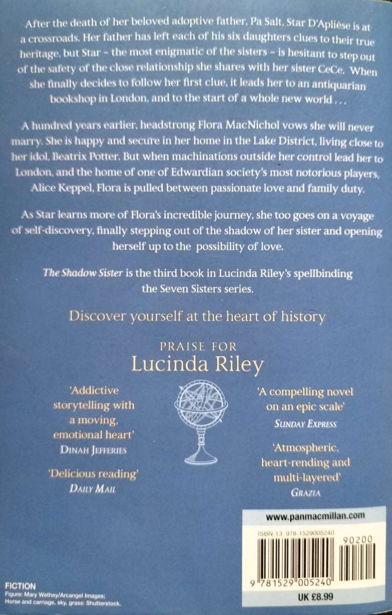 The Shadow Sister by Lucinda Riley (Paperback)