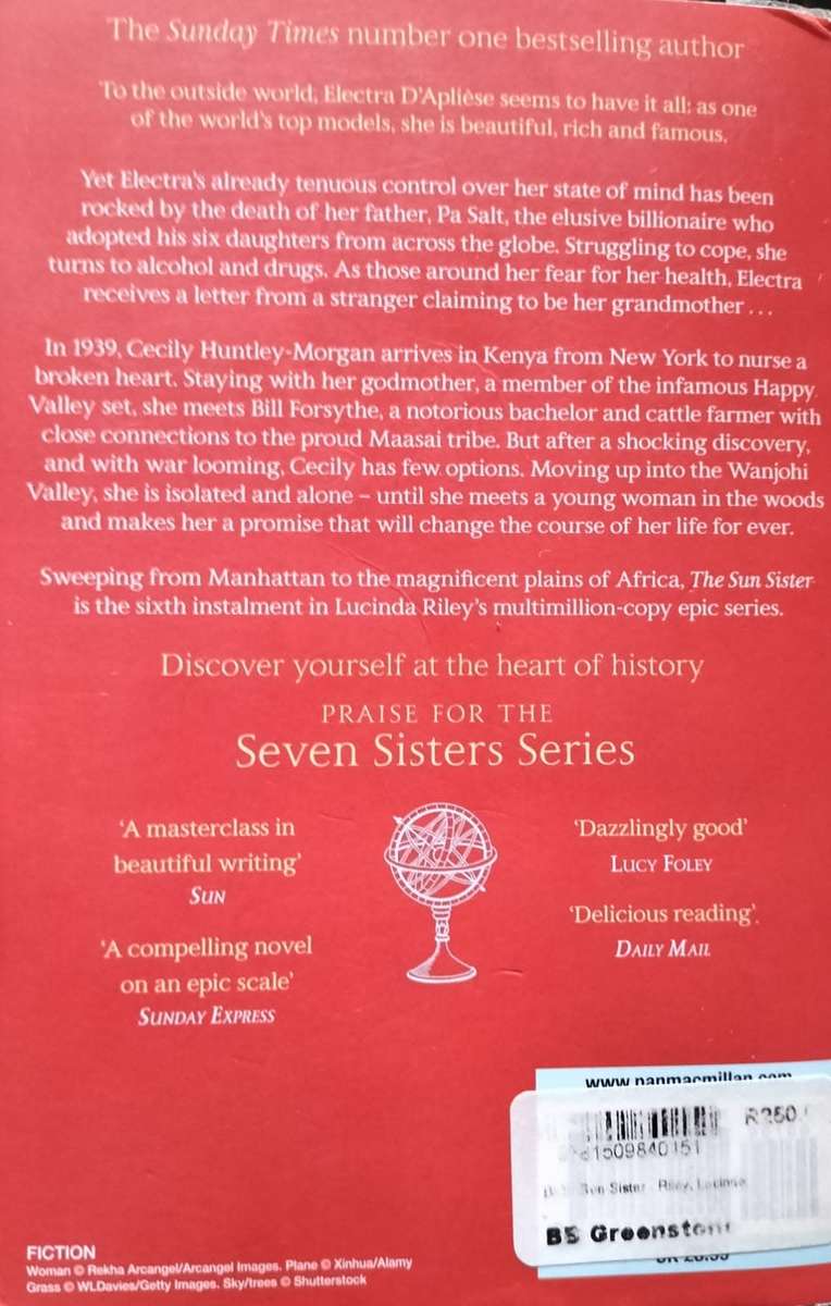 The Sun Sister by Lucinda Riley (Paperback)