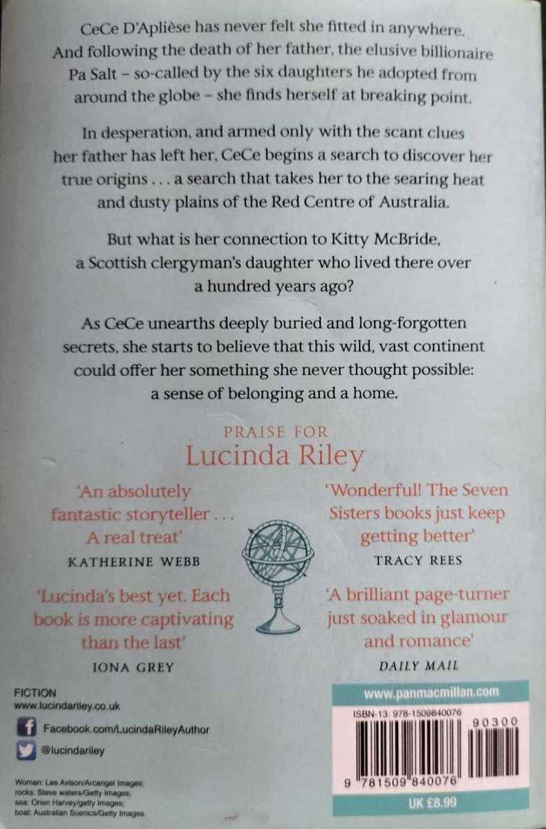 The Pearl Sister by Lucinda Riley (Paperback)