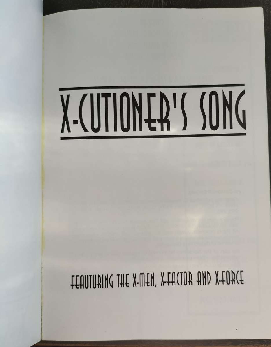 Vintage Marvel Comic - X-Men (X-Cutioner`s Song) - 250 + pages