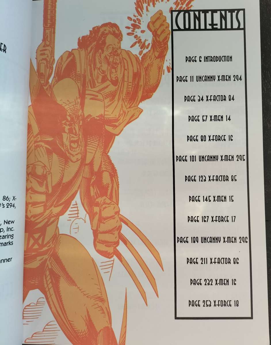 Vintage Marvel Comic - X-Men (X-Cutioner`s Song) - 250 + pages