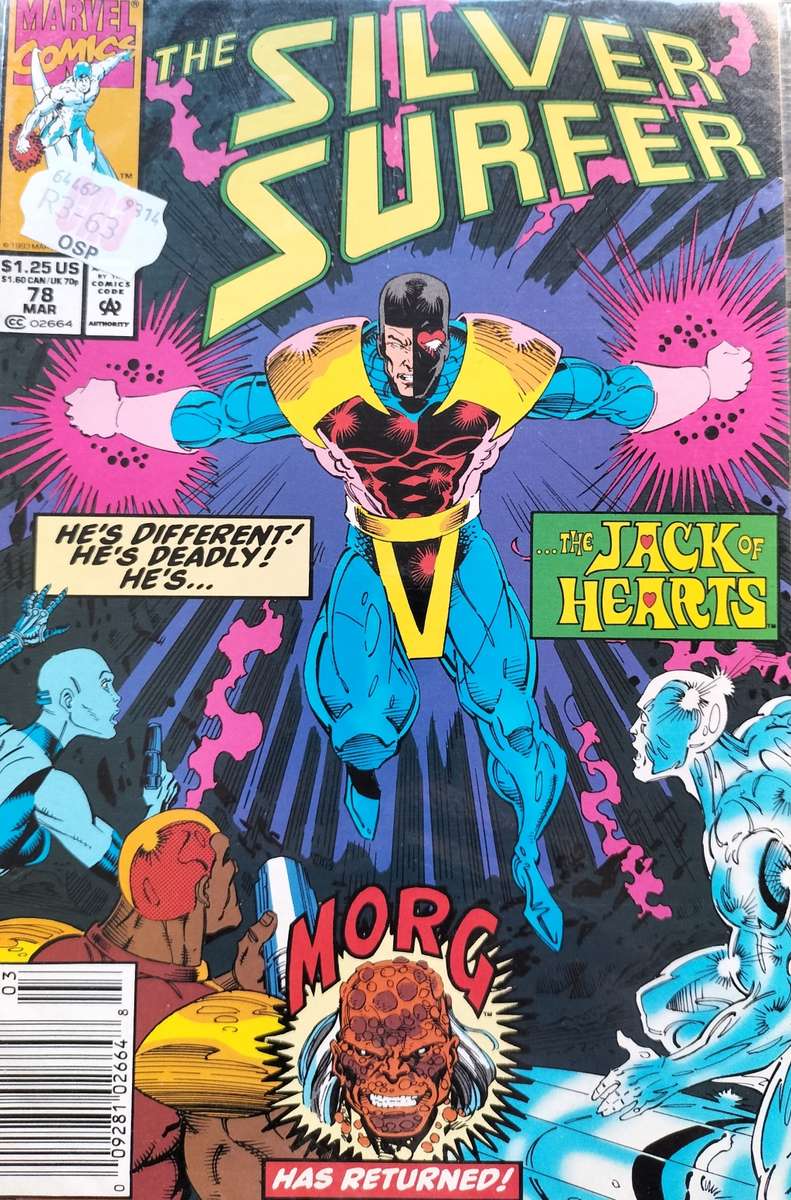 Vintage Marvel Comic - Silver Surfer