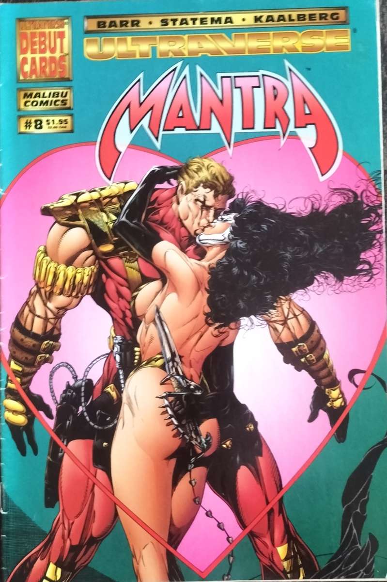 Vintage Malibu comic - Mantra Ultraverse #8