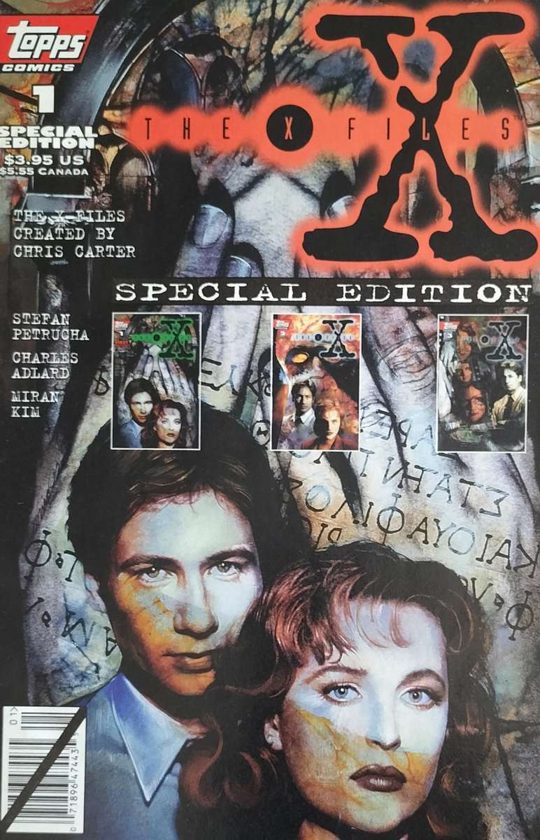 Vintage Topps Comic -  The X Files #1