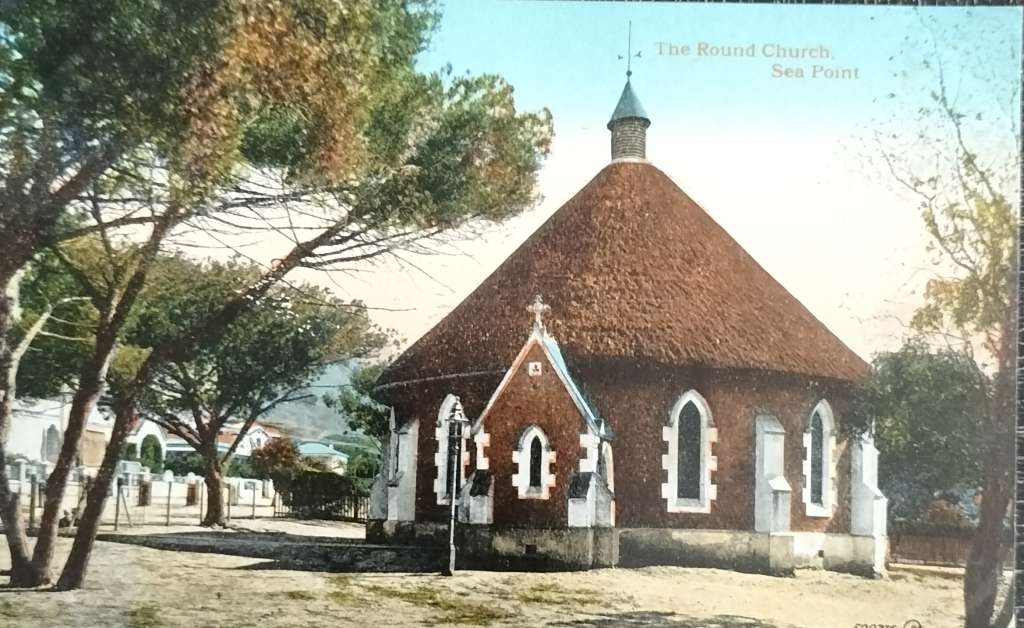 Vintage post card - South Africa - Round Church - Sea Point (Cape Town)