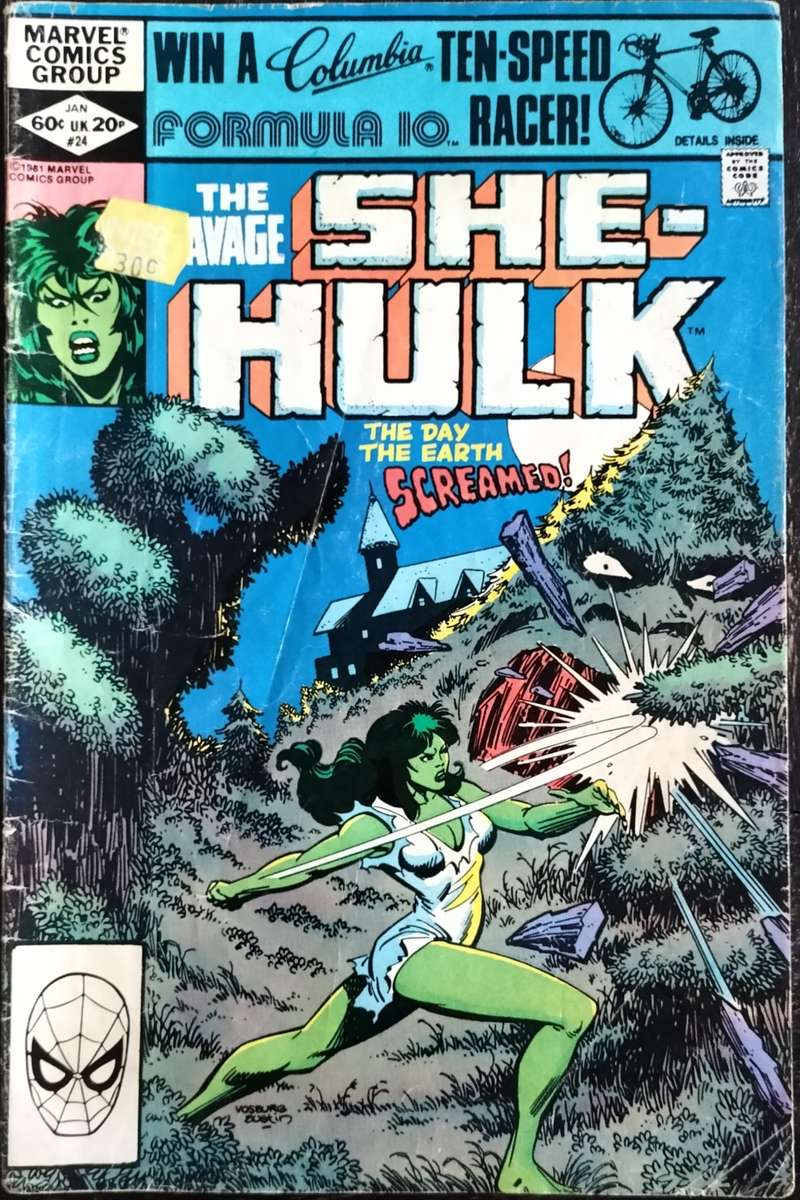 Vintage Marvel Comic - She Hulk