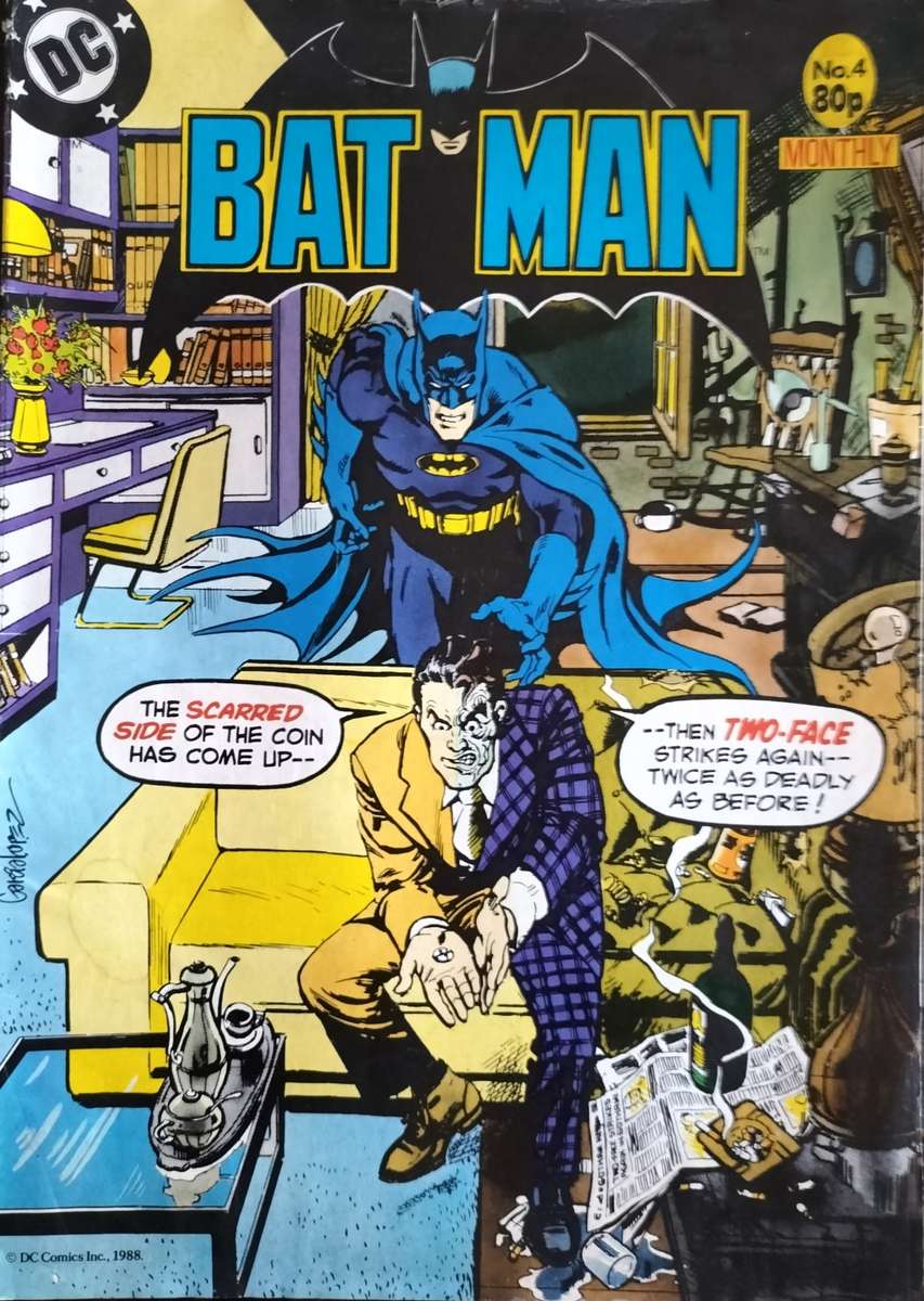 Vintage DC Comic - Batman #4 - larger format