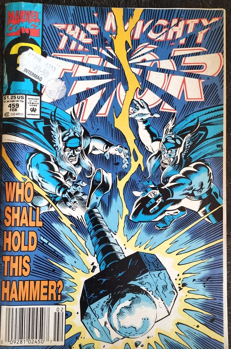 Vintage Marvel Comic - The mighty Thor #459