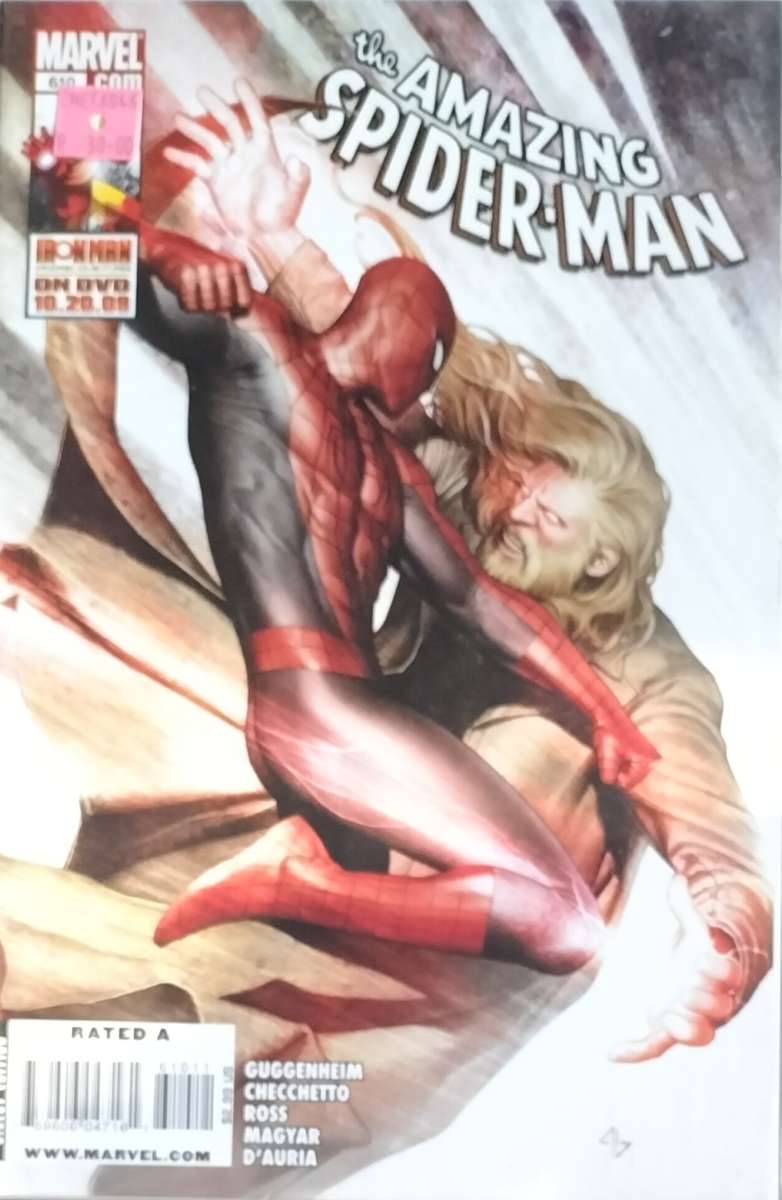 Vintage Marvel Comic - The Amazing Spiderman #610