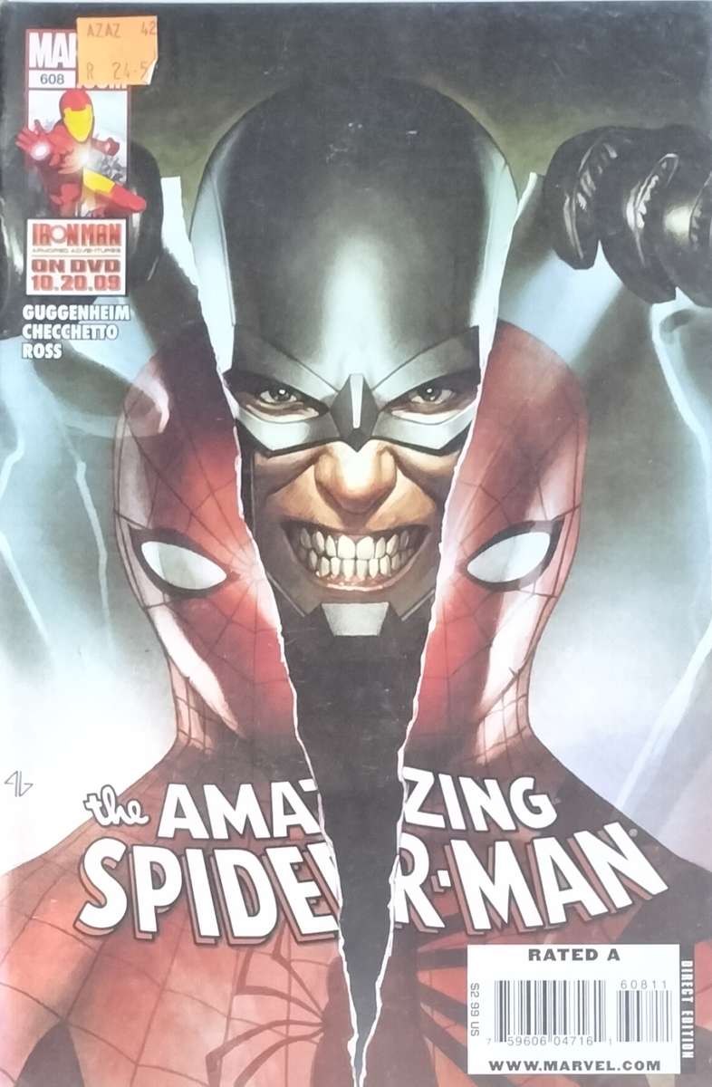 Vintage Marvel Comic - The Amazing Spiderman #608