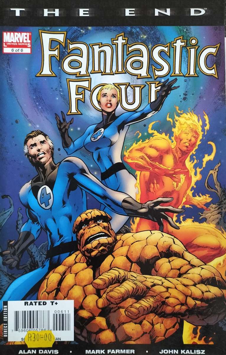 Vintage Marvel Comic - The End - Fantastic Four (6 of 6)