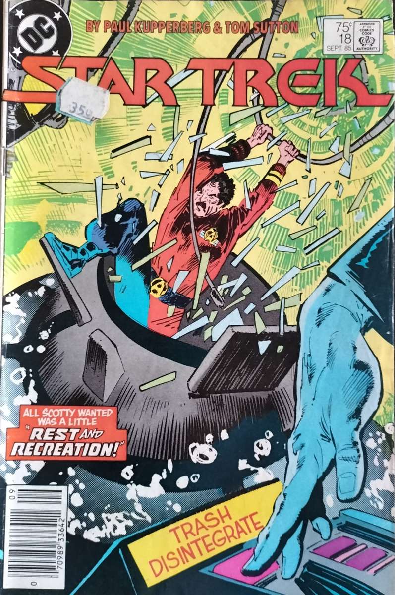 Vintage DC Comic - Star Trek #18