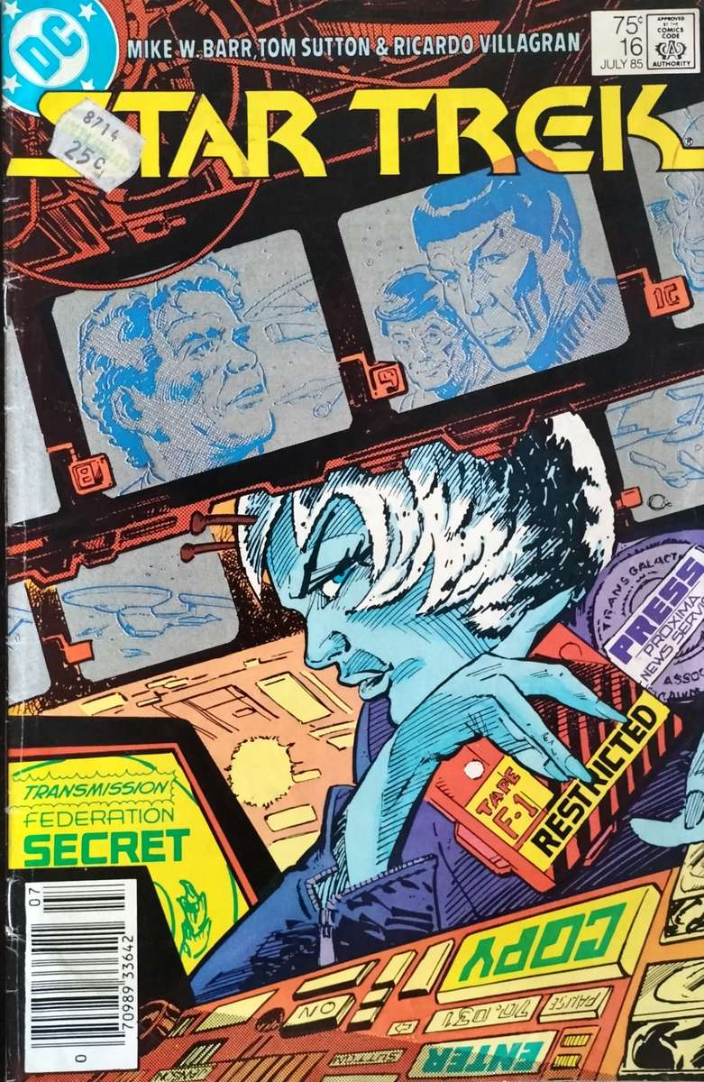 Vintage DC Comic - Star Trek #16