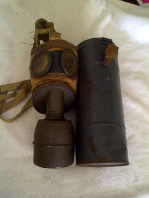 French T.C. 38 Gas Mask WW2