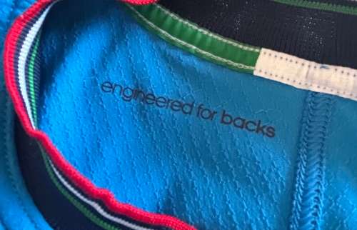 Italy player issue rugby jersey