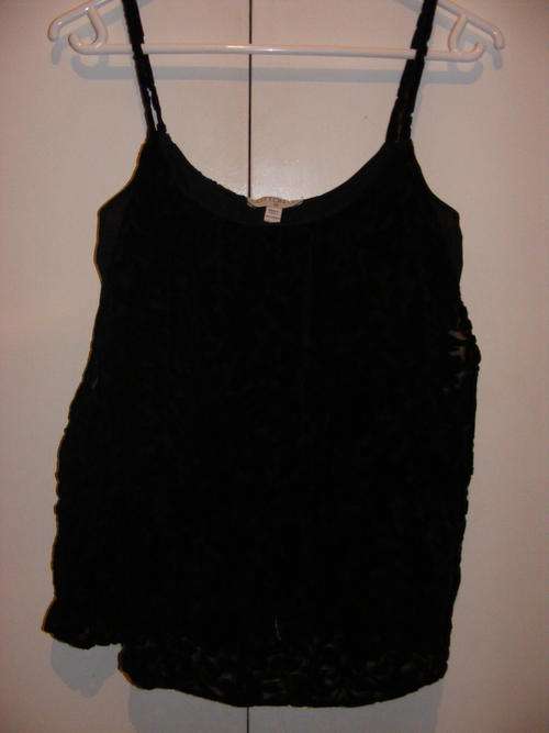 BRAND NEW Cotton On velvet print strappy tee MARKED DOWN