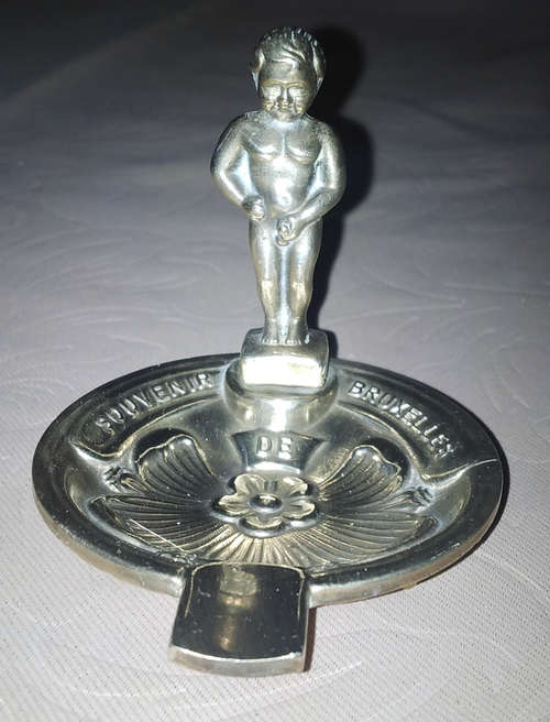 "Souvenir de Bruxelles" Copper Ashtray