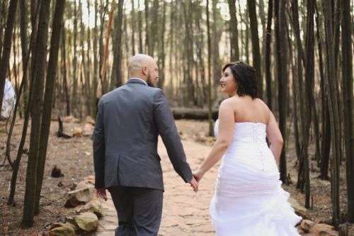Beautiful Trumpet Style / Fit & Flair Crisp White Wedding Dress