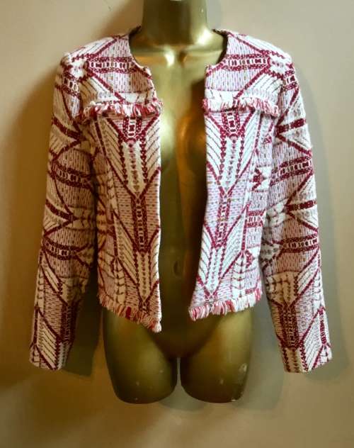 Size 12 (or big 10) FOREVER NEW stunning ladies red classy jacket coat