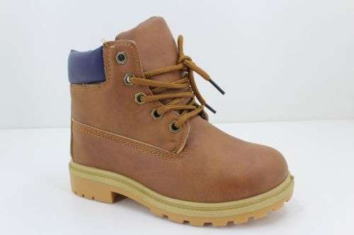 Brown, blue or black mens boots shoes. Size 3 4 5 6 7 8 - Hot