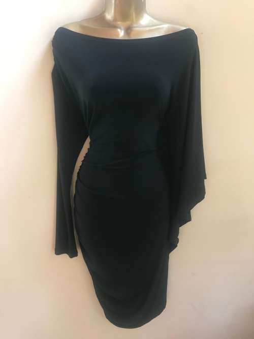 Suits size 12 / 36 stretchy black dress Monsoon