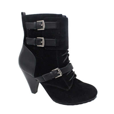 SIZE 4    adjustable boots ankle & across foot ankle boot black HOT !!!