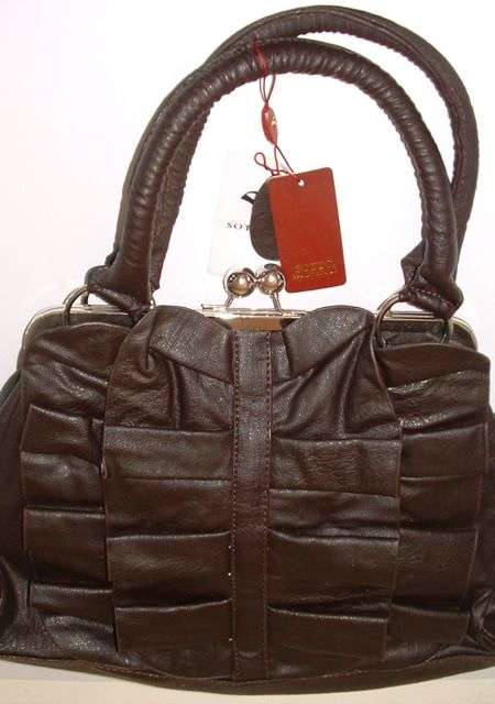 Brown luxury handbag