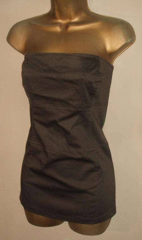 sIZE 12 14   ---  sale New large / xlarge or XXL khaki bustier top with stretch Fits really well.