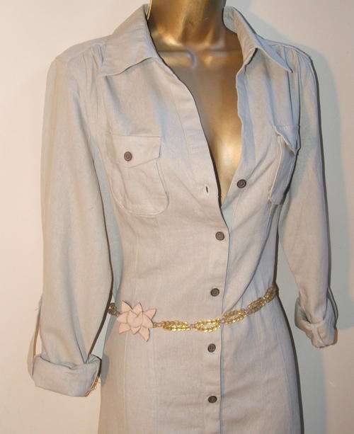 New Beige Shirt dress Vero Moda best seller - medium size - Suits 36