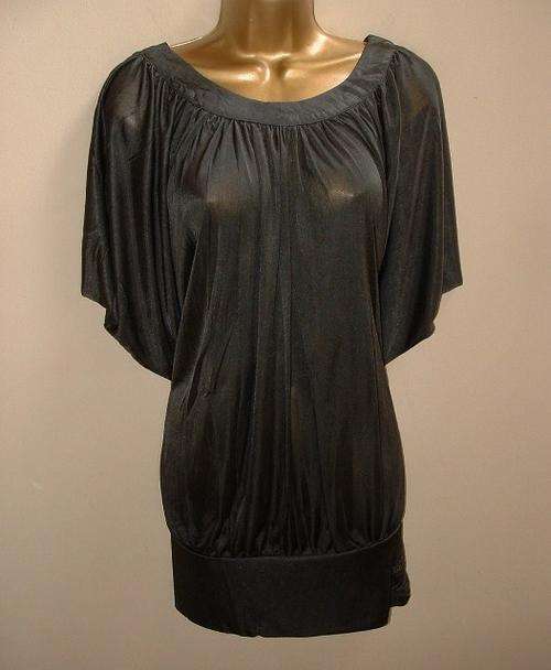 XL, XXL,(10 - 12 ) New GREY or GREEN batwing MUST SEE ladies dressy shirt top
