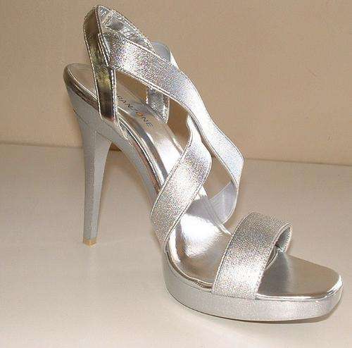 8 / 41 New ladies SILVER boxed wedding, farewell, matric dance high heel shoes