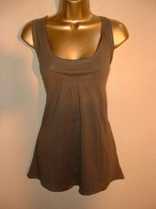 12 / 36 new ladies choc beige top