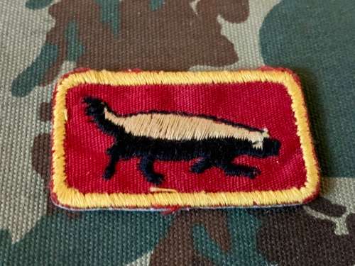 Original SWATF Ratel Instructor Tracker badge. Very rare. CRAZY START.